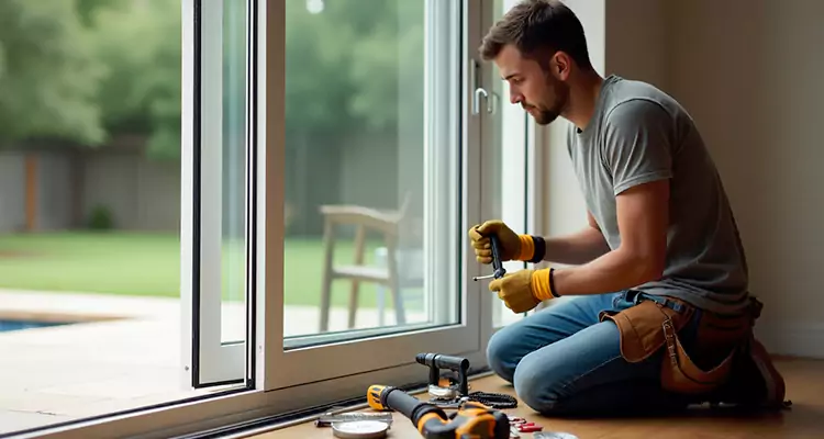 Squeaky Sliding Patio Doors in Clermont, FL