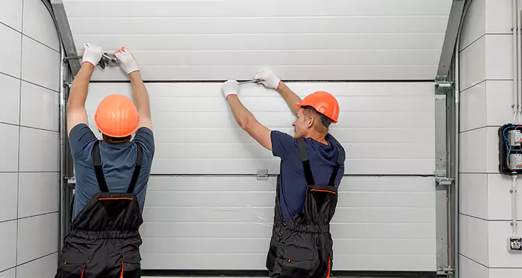 Garage Door Bottom Panel Repair in Clermont, FL