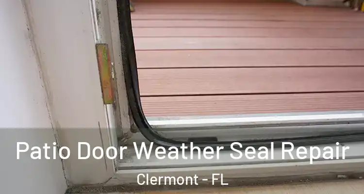  Patio Door Weather Seal Repair Clermont - FL